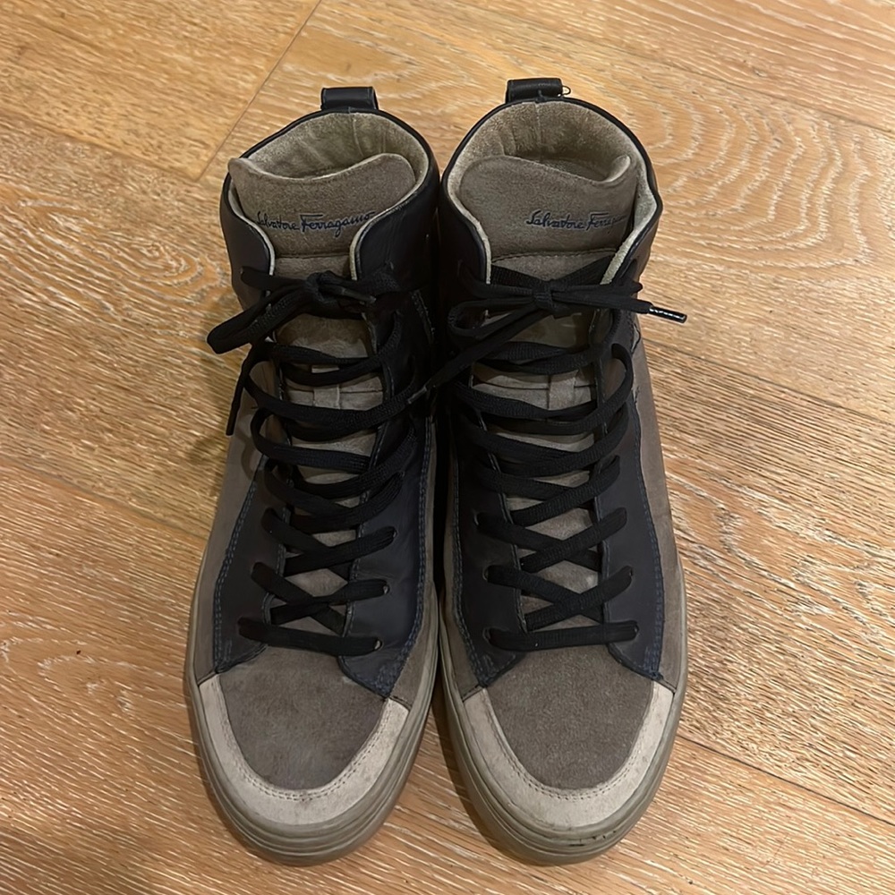 Salvatore Ferragamo high-top sneakers